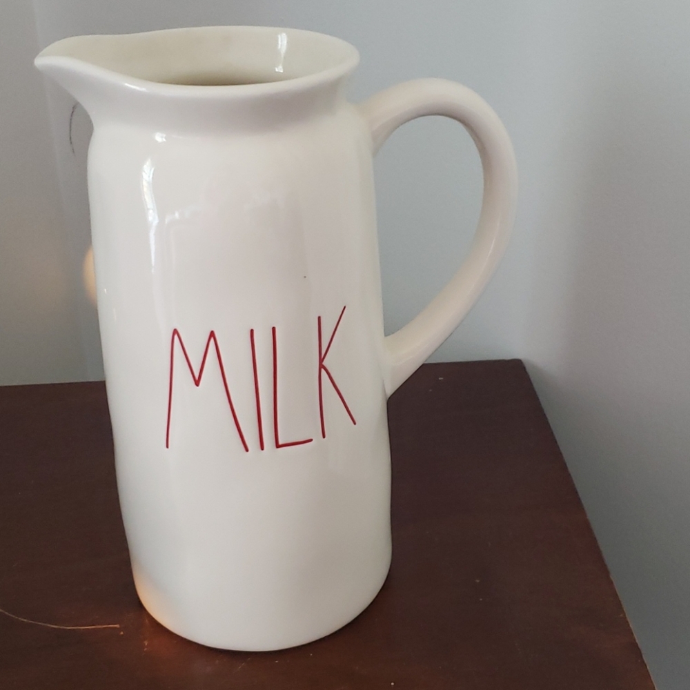Rae Dunn milk pitcher
